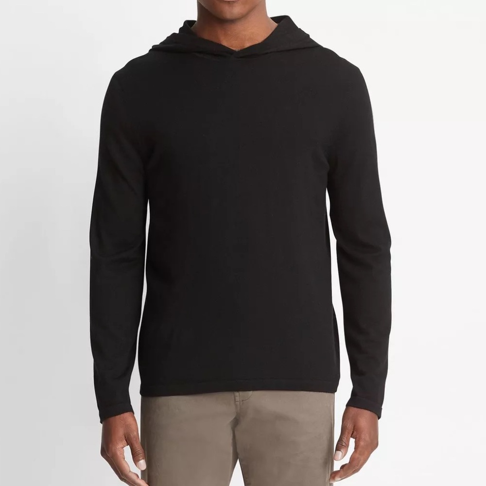 *MENS* Vince Featherweight Wool Pullover Hoodie (XXL)